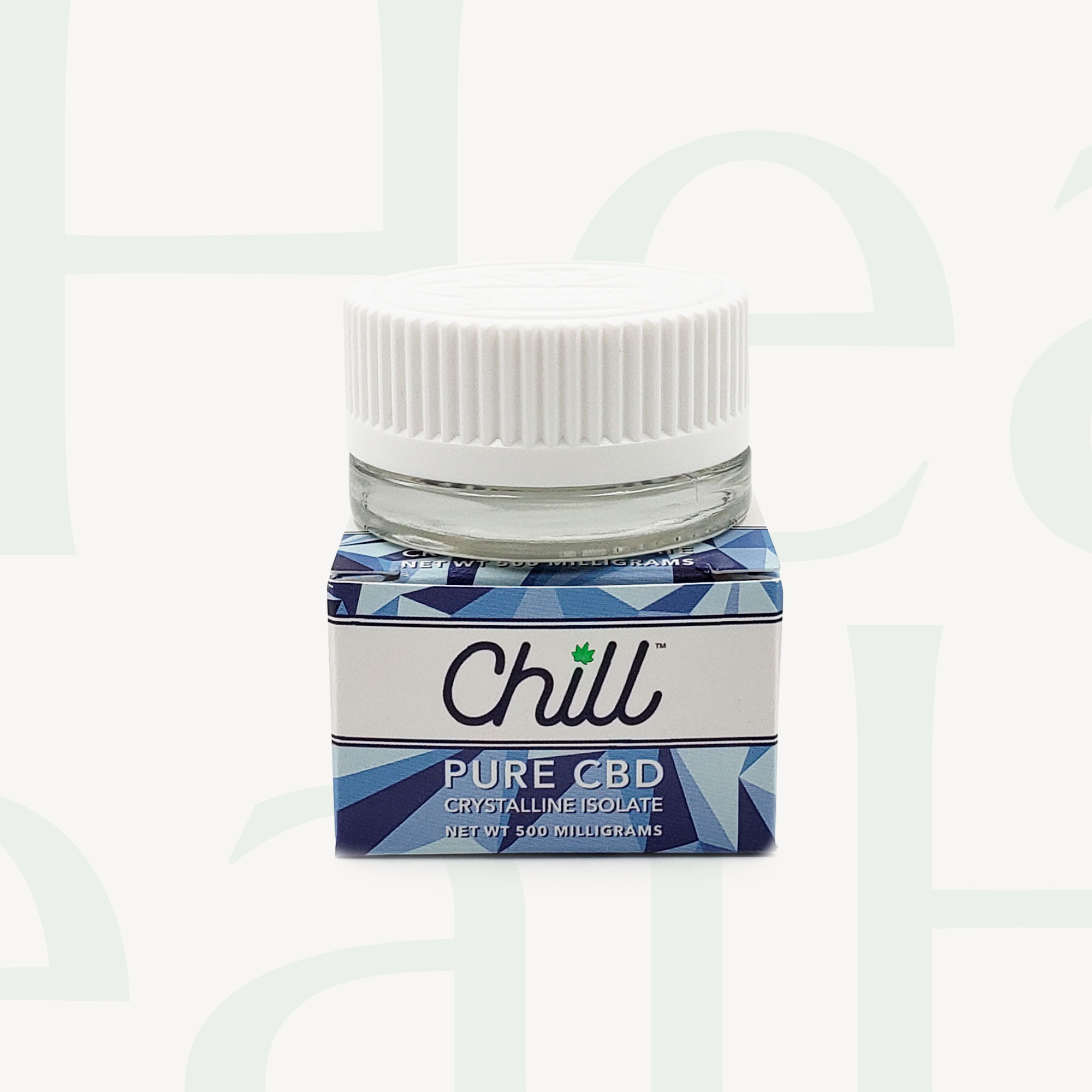 Chill Pure CBD Crystalline Isolate (500MG CBD)