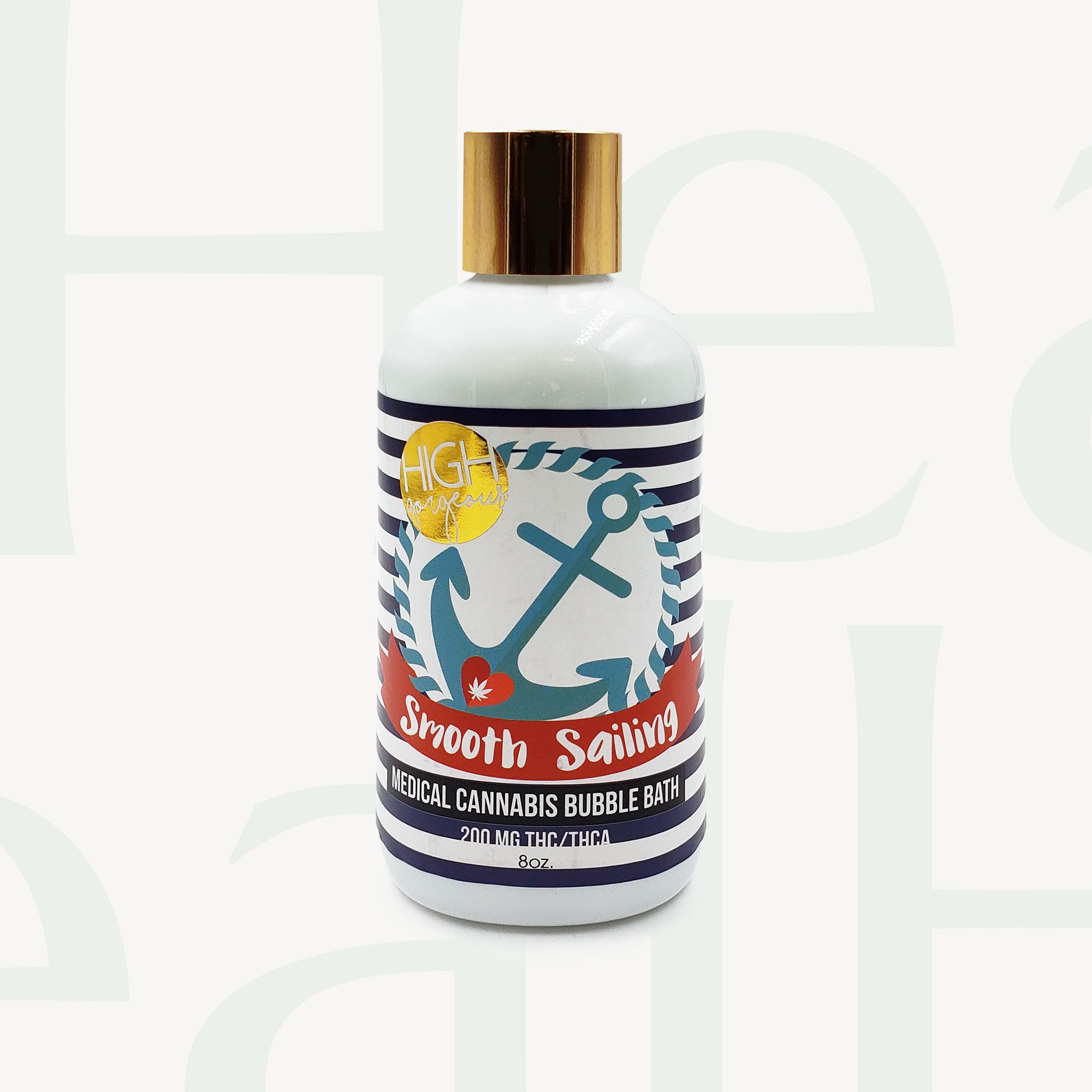 H.G. -Bubble Bath- Smooth Sailing (200MG CBD)