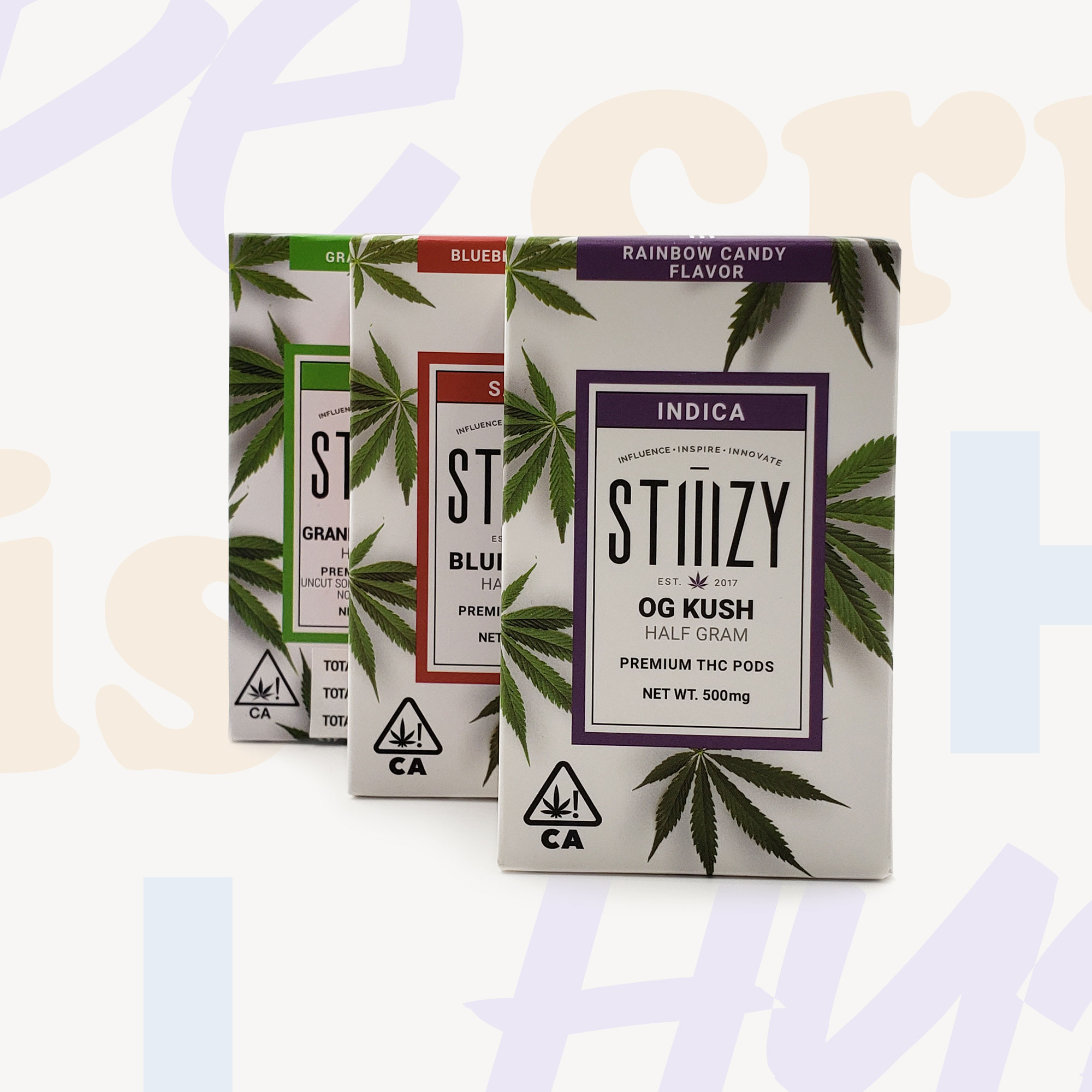 Stiiizy HALF GRAM Magnetic Cartridges